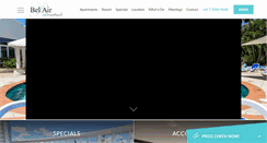 Desktop Screenshot of belairbroadbeach.com.au